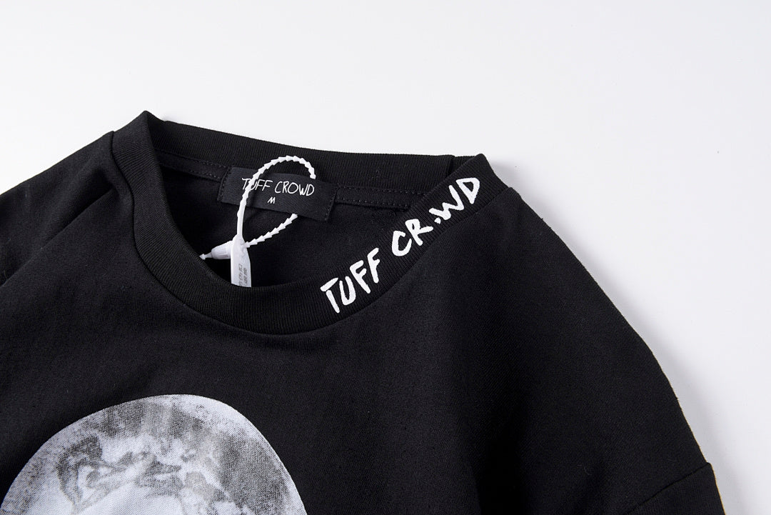 Tuff Crowd STEVE WIEBE Tee 欧美潮流狗头人像字母长T - view 6