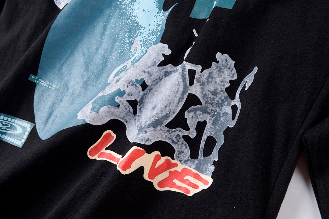Travis Scott o2 Live Cactus Jack周边巡演长t - view 6