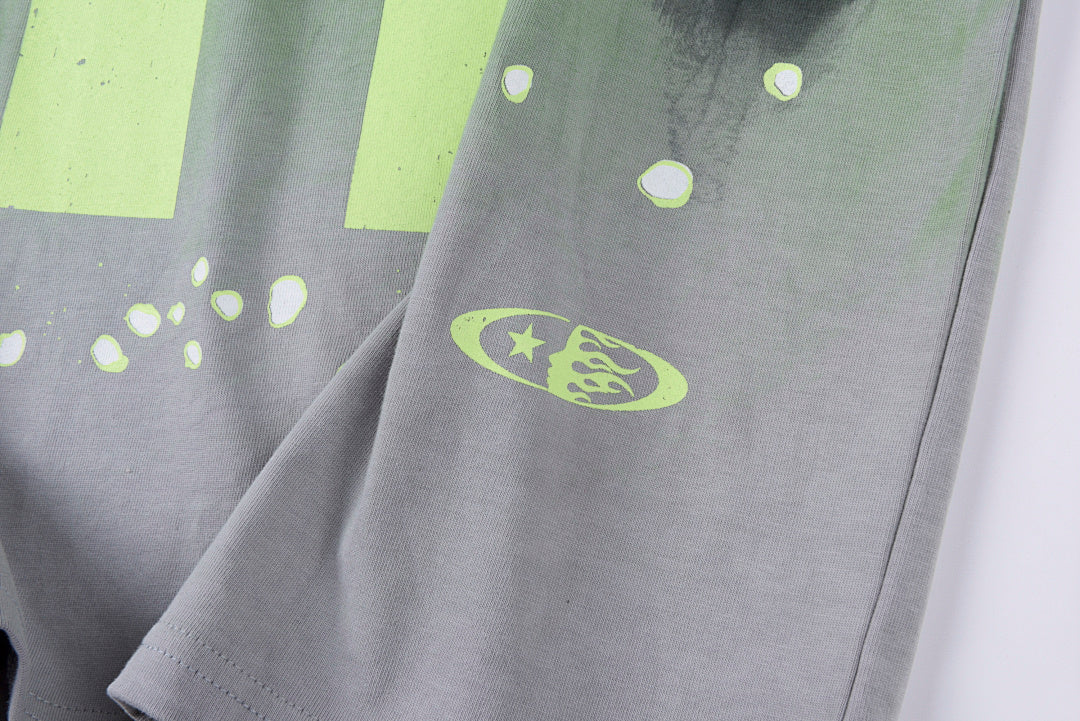 Hellstar studios Moto Cross Long Sleeve Tee扎染休息长T - view 4