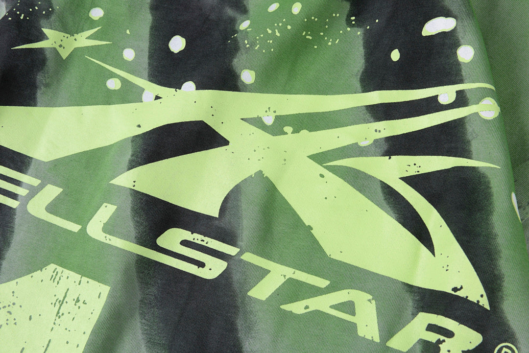 Hellstar studios Moto Cross Long Sleeve Tee扎染休息长T - view 9