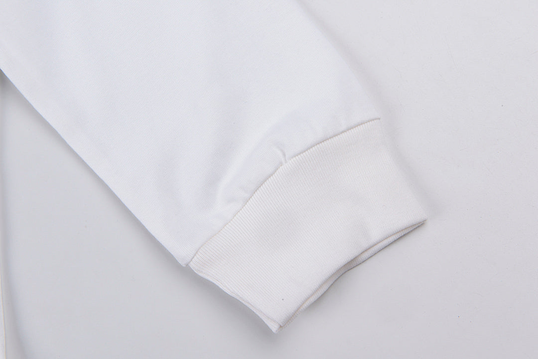 Sp5der worldwide 555555 Beluga Heather Grey休闲长T - view 5