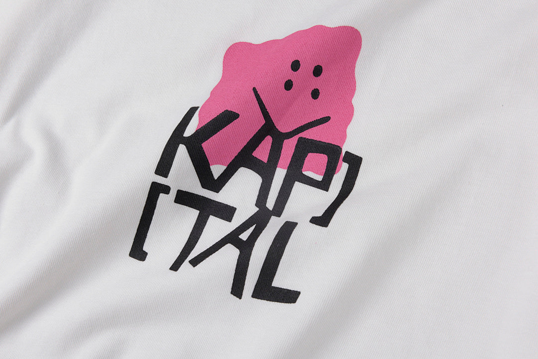 kapital kountry 平田日系休闲字母印花休闲长T - view 5