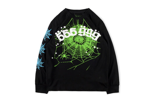 Young Thug 明星同款 Sp5der 555555 long sleeve 合作款长袖T恤 - view 11