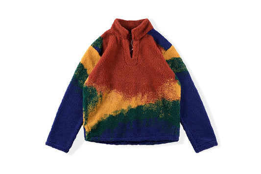 菲董同款 CPFM.XYZ Rave Cowboy Pullover 彩虹编织绒面套头卫衣 - view 10