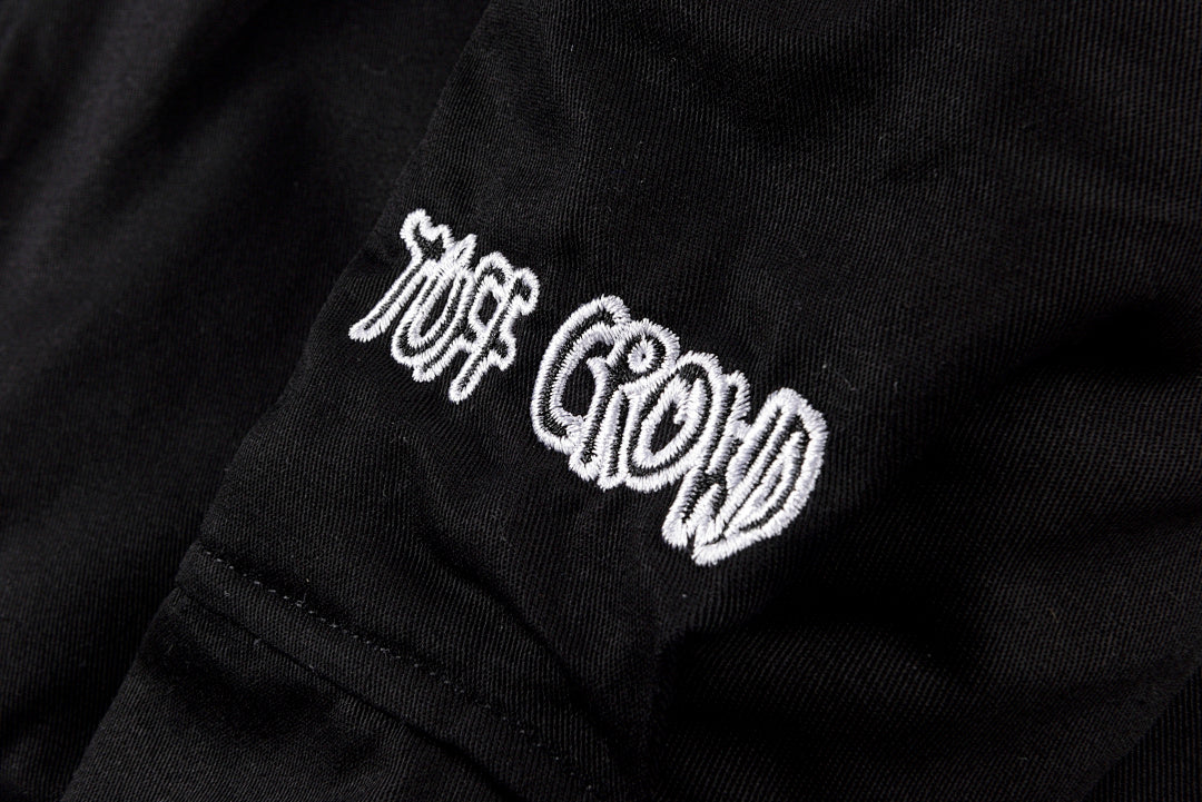 TUFF CROWD 明星同款 Embroidered Jacket 潮牌棉衣夹克 - view 6