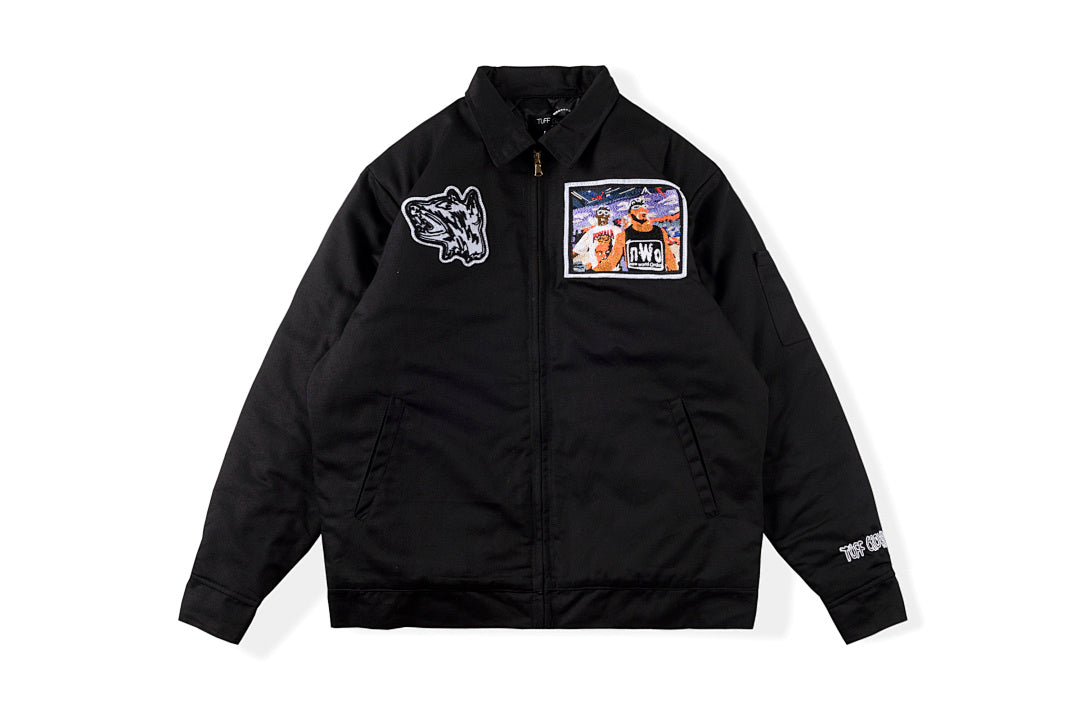 TUFF CROWD 明星同款 Embroidered Jacket 潮牌棉衣夹克 - view 15