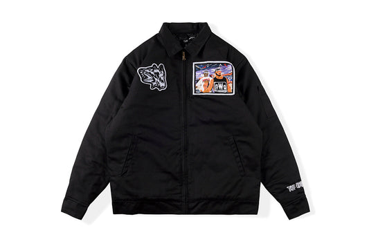 TUFF CROWD 明星同款 Embroidered Jacket 潮牌棉衣夹克 - view 15