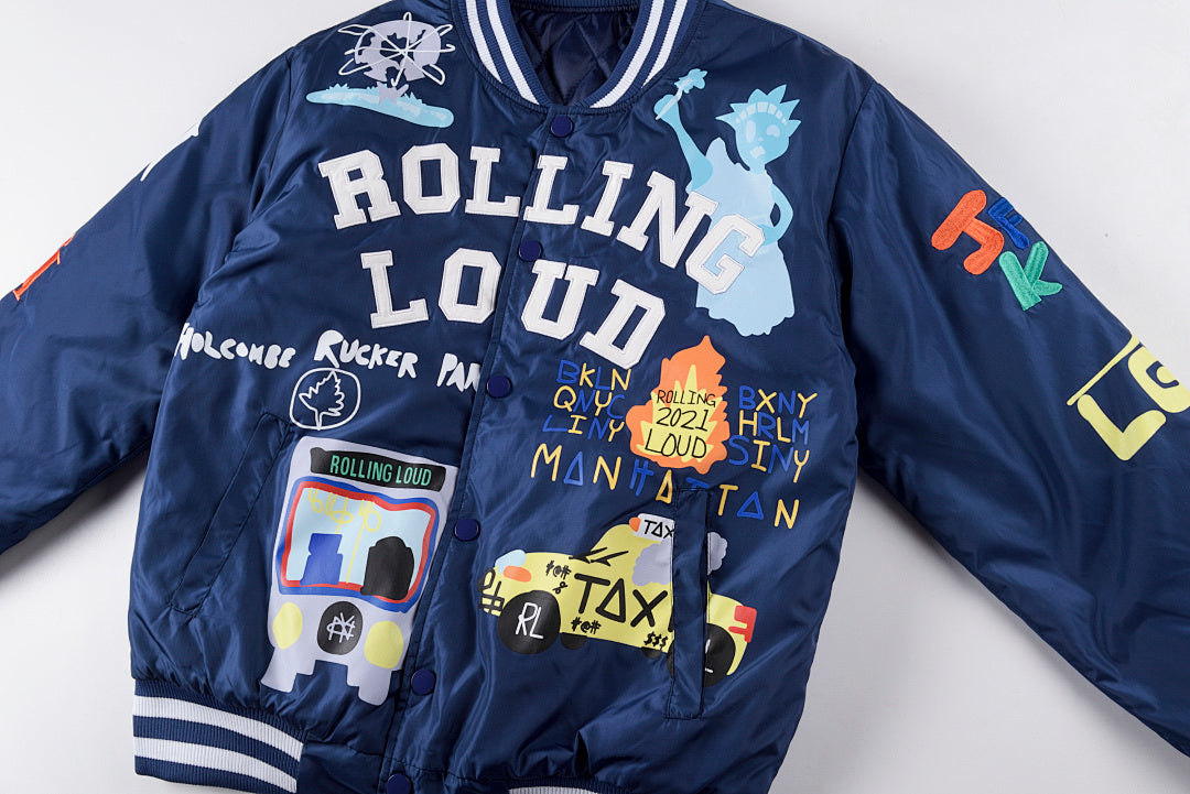 Travis Scott rolling lou Ayo Wass Good Jacket 运动棉衣夹克 - view 10