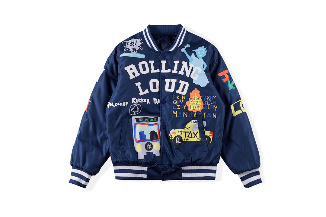 Travis Scott rolling lou Ayo Wass Good Jacket 运动棉衣夹克 - view 15