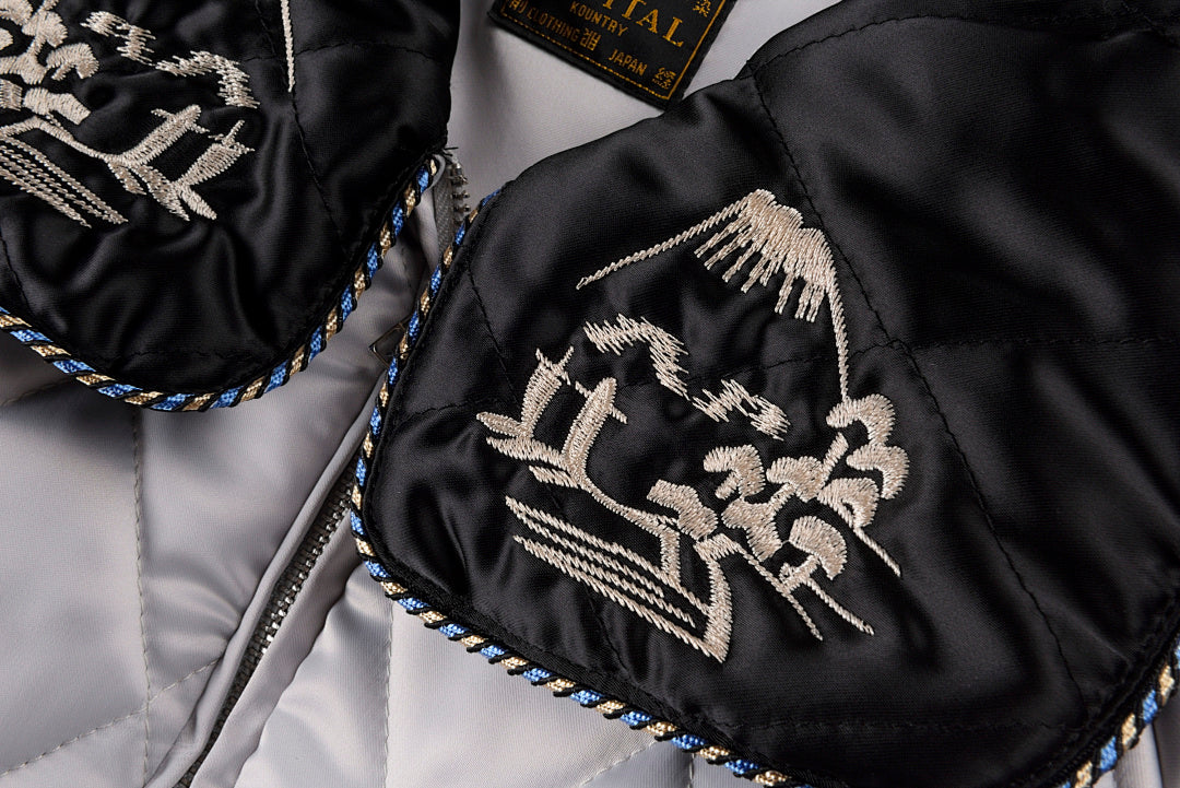 Kapital Kountry Hoodie Jakcet 横须贺地图刺绣套头卫衣夹克 - view 6