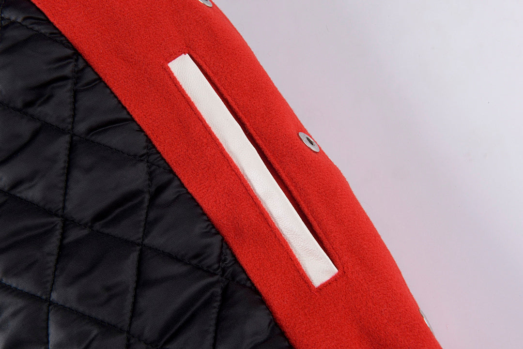 詹姆斯同款price stadium jacket重工全刺绣工艺棒球运动夹克外套 - view 1