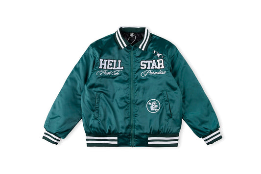 HELLSTAR PATH TO PARADISE BOMBER JACKET 重工刺绣棉衣男女夹克 - view 15