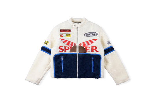 Sp5der worldwide 555555 Hunters Sherpa Jacket羊羔绒夹克外套 - view 16