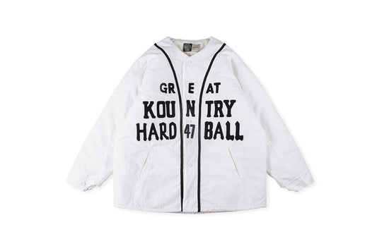 Kapital Kountry Cotton Linen Canvas Jacket日系棒球服外套 - view 8