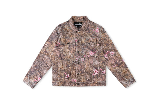 Sp5der 555555 Real Tree OG Web Hoodie pants树纹休闲牛仔外套 - view 12