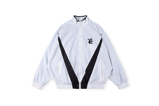 Hellstar Thriller Track Jacket Pants拼接刺绣外套 - view 10