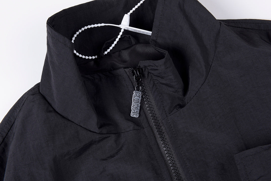 Glo Gang The Glory Full Zip Hoodie 小logo胶章风衣 - view 3