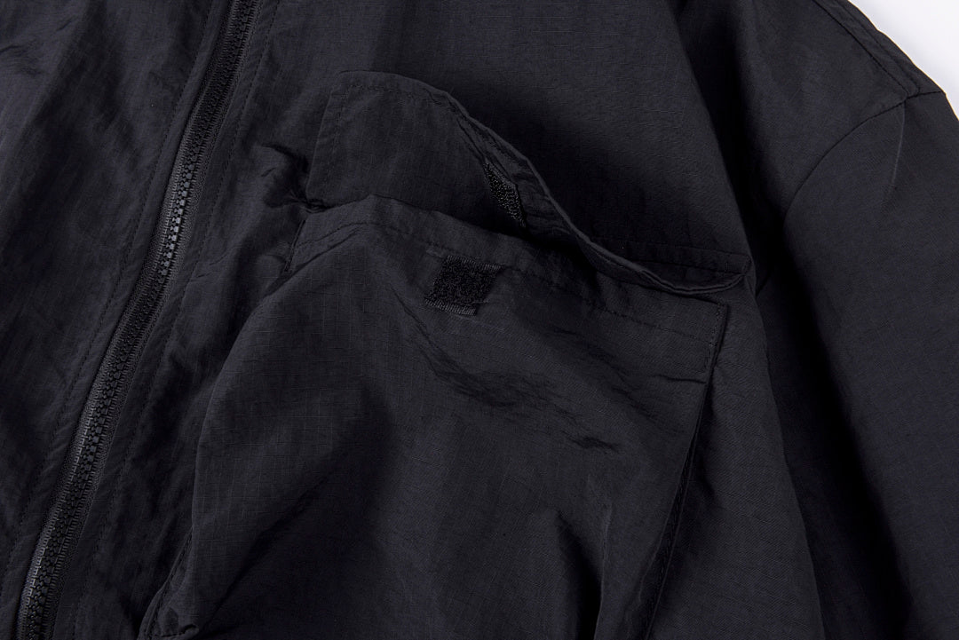 Glo Gang The Glory Full Zip Hoodie 小logo胶章风衣 - view 4
