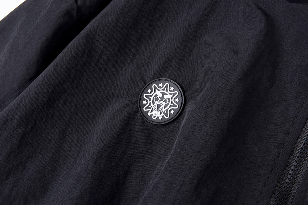 Glo Gang The Glory Full Zip Hoodie 小logo胶章风衣 - view 5