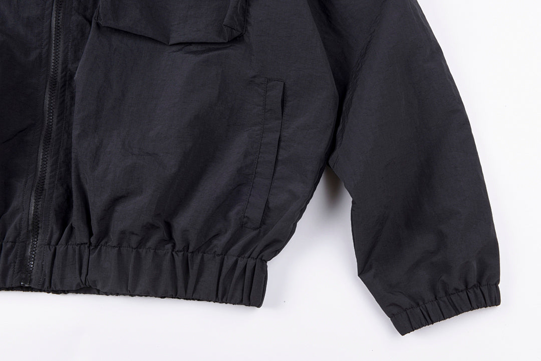 Glo Gang The Glory Full Zip Hoodie 小logo胶章风衣 - view 6