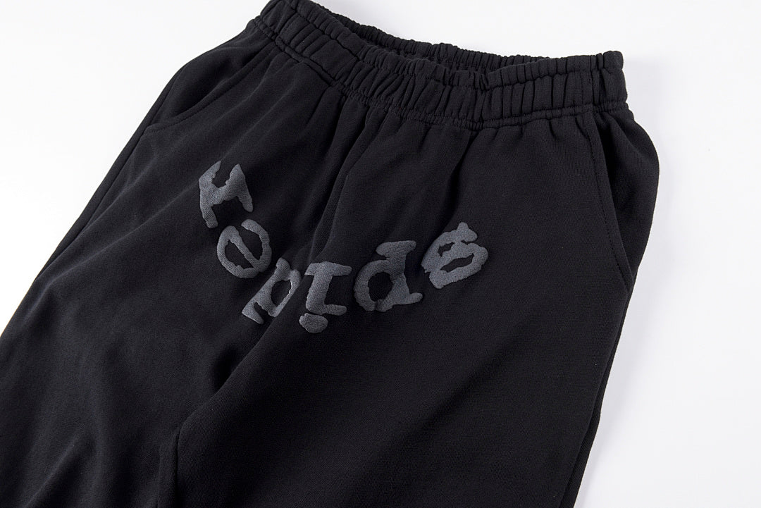 明星同款SP5der 555555 ANGEL NUMBER PANTS HOODIE长裤卫衣套装长裤 - view 12