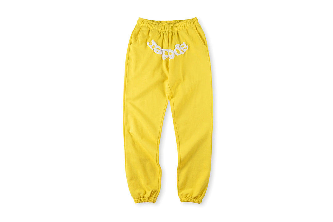 明星同款SP5der 555555 ANGEL NUMBER PANTS HOODIE长裤卫衣套装长裤 - view 17