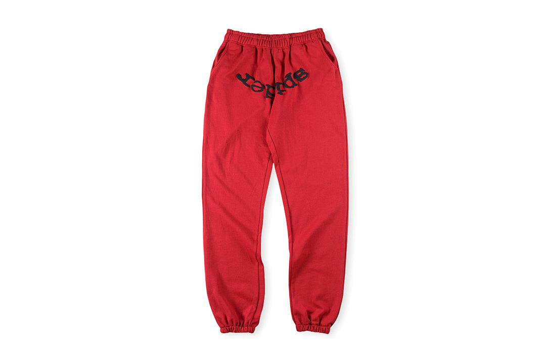 明星同款SP5der 555555 ANGEL NUMBER PANTS HOODIE长裤卫衣套装长裤 - view 25
