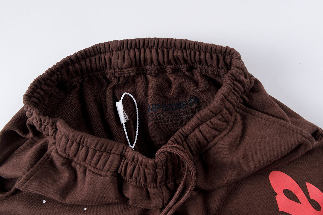Young Thug明星同款Sp5der 555555 ARAIGNEE Hoodie 套装长裤 - view 1