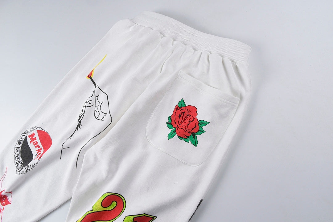 SMILEYR MARKET MOSAIC HOODIE 连帽衫时尚百搭套装卫裤 - view 7