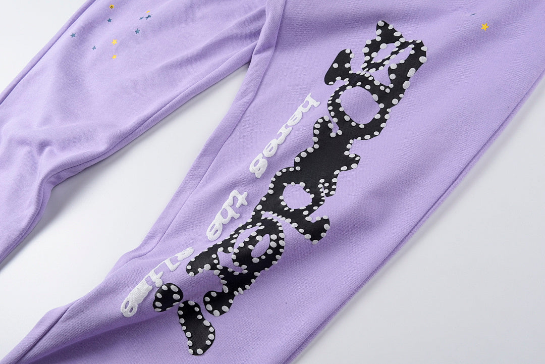 Young Thug 明星同款 Sp5der 555555 Acaihoodie pants 长裤 - view 8