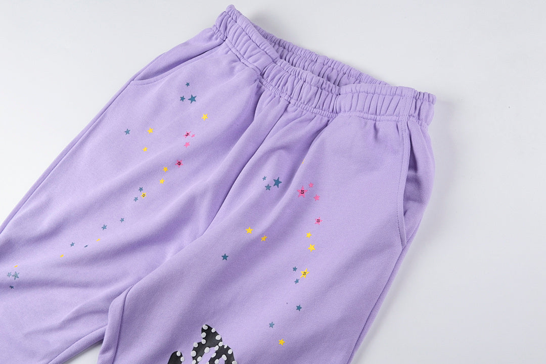 Young Thug 明星同款 Sp5der 555555 Acaihoodie pants 长裤 - view 9