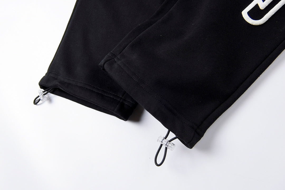 Hellstar path to paradise Black Sweatpants 运动休息纯棉长裤 - view 2