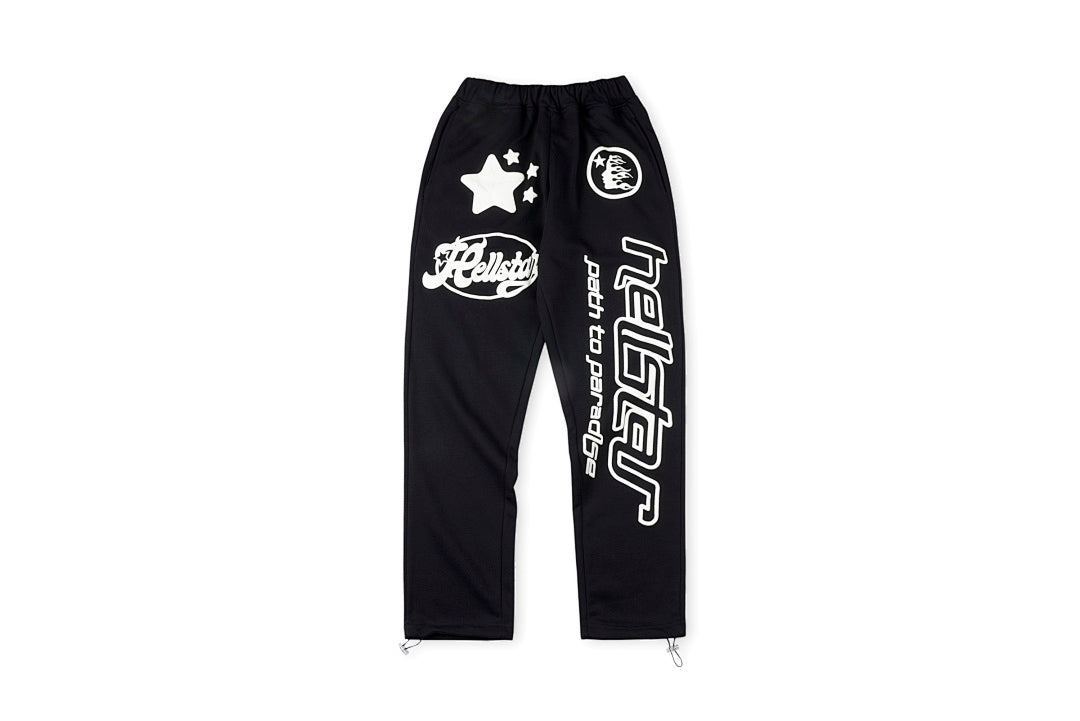 Hellstar path to paradise Black Sweatpants 运动休息纯棉长裤 - view 10