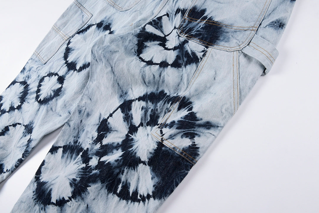 Rocky 同款CPFM.XYZ Capenter Denim Pants 扎花牛仔休闲运动长裤 - view 7