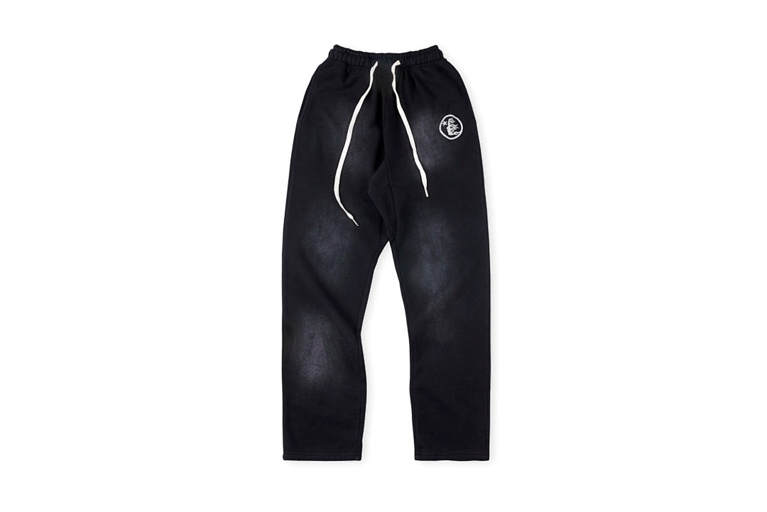 Hellstar Studios Uniform Hoodie pants大logo洗水重工长裤 - view 9
