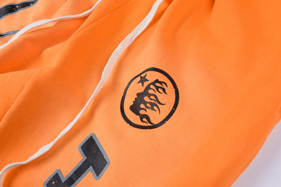 Hellstar Studios brain washed hoodie with brain洗水长裤 - view 5