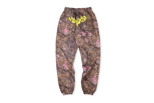 Sp5der 555555 Real Tree OG Web Hoodie pants树纹长裤 - view 7