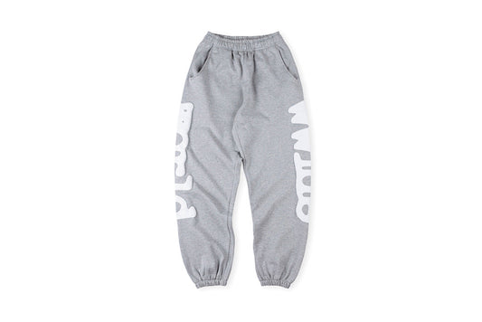 Sp5der 555555 Wed yellow star Hoodie pants香蕉黄男女长裤 - view 24