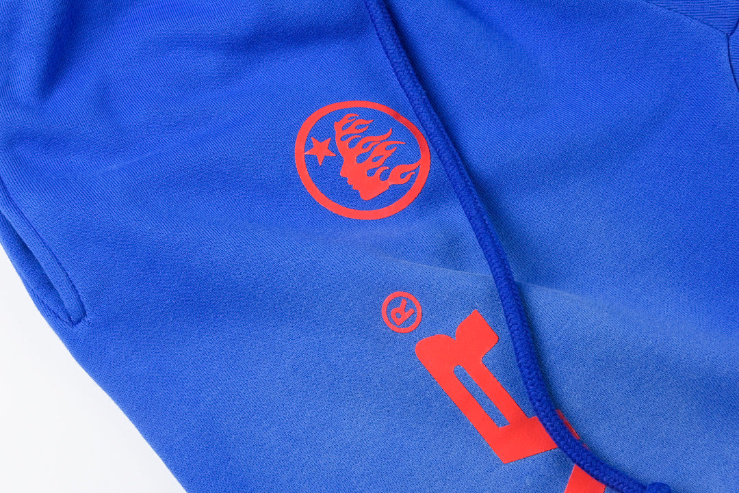 Hellstar Sports Gel Blue Hoodie pants 蓝色套装长裤 - view 3