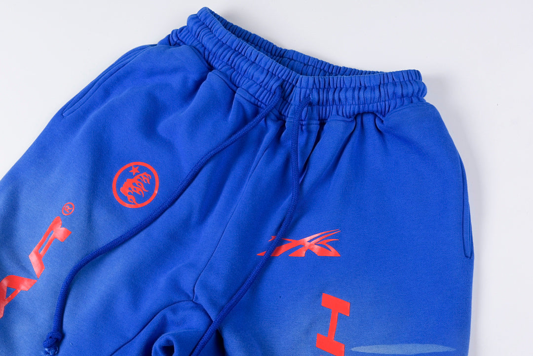 Hellstar Sports Gel Blue Hoodie pants 蓝色套装长裤 - view 5