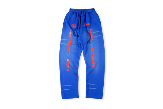 Hellstar Sports Gel Blue Hoodie pants 蓝色套装长裤 - view 8
