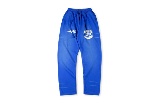 Hellstar No Guts No Glory Hoodie pants蓝色套装长裤 - view 9