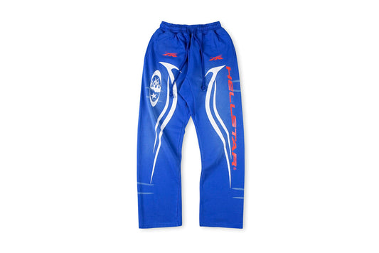 Hellstar Sports Gel Blue Hoodie pants泥染复古vintage 男女休闲运动长裤 - view 11
