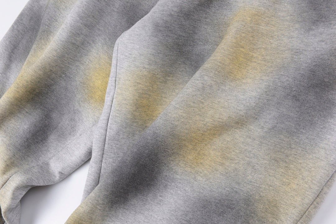 Lost intricacy Lavender Zip Up Hoodie logo洗水印花长裤 - view 7