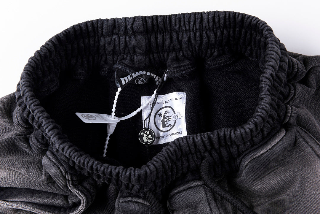 Hellstar Studios Glitter printing Hoodie 闪片印花洗水套装长裤 - view 2