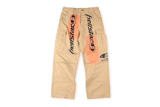 Hellstar Studios Embroidered trousers 刺绣多口袋工装休闲长裤 - view 14