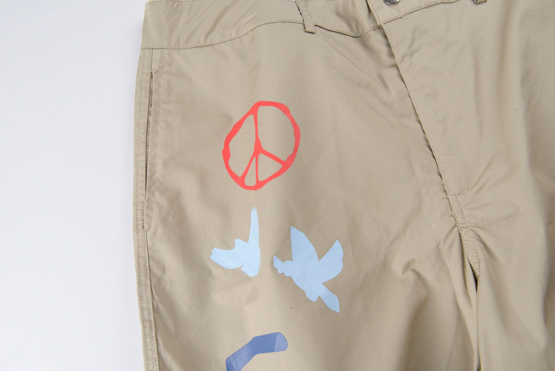 明星同款TUFF CROWD Dog shorts 狗头男女休闲工装短裤 - view 6