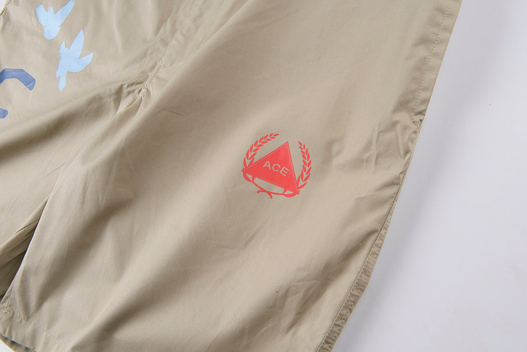 明星同款TUFF CROWD Dog shorts 狗头男女休闲工装短裤 - view 7