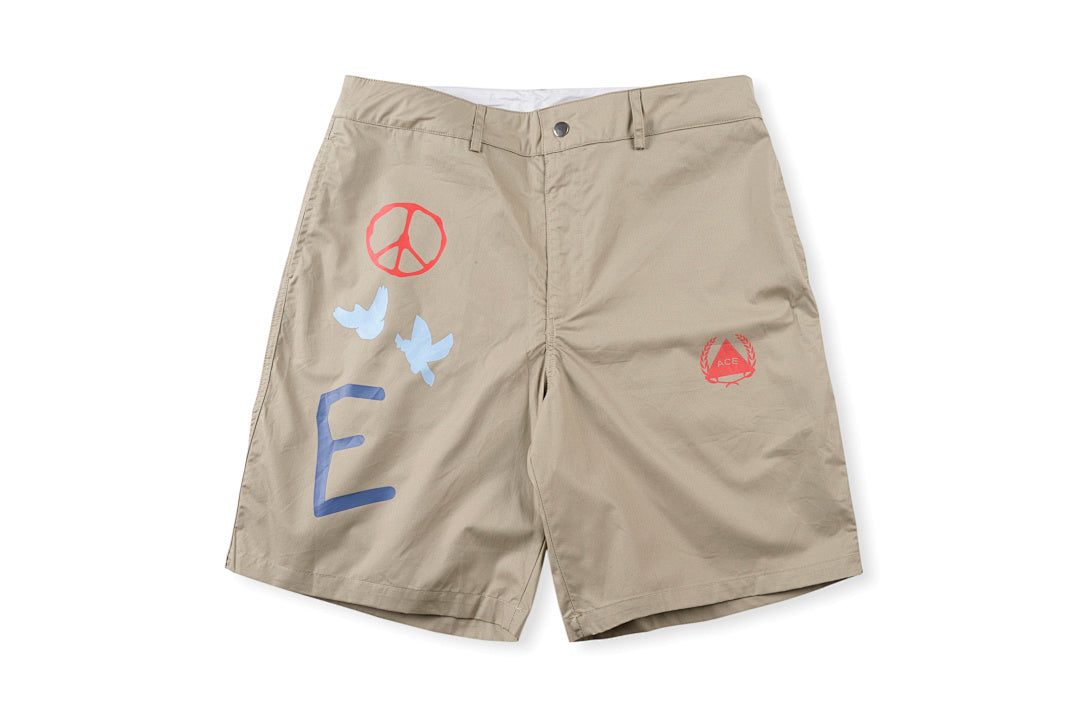 明星同款TUFF CROWD Dog shorts 狗头男女休闲工装短裤 - view 12