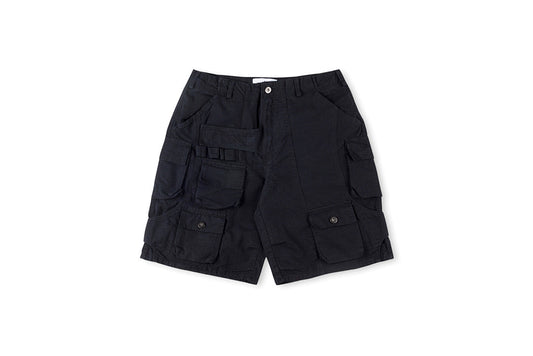 Whoisjacov pair of Puffer Shorts 工装机能洗水休闲运动短裤 - view 10